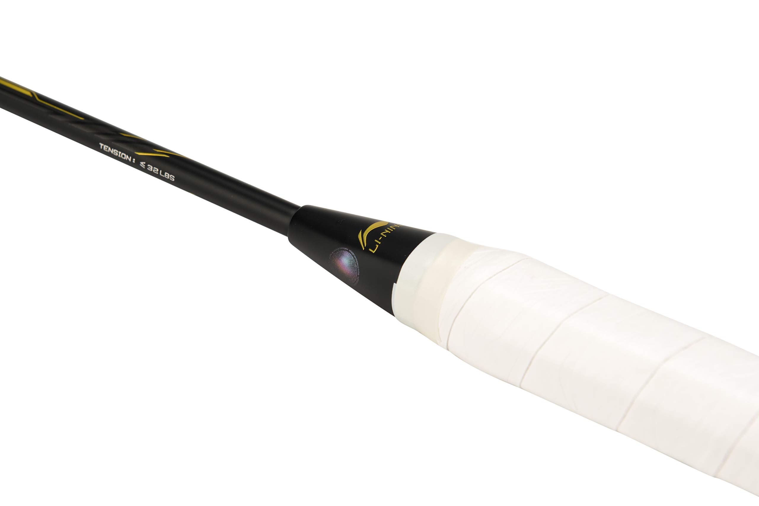 Li-Ning Unisex Adult 3D CALIBAR 900 Instinct Racket - Black/Gold